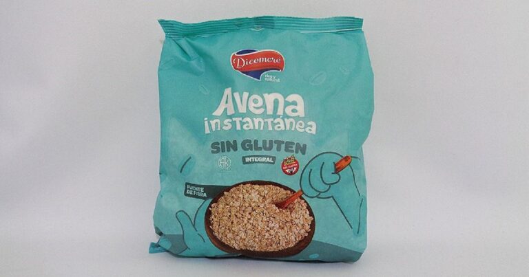 La Assal emitió un alerta alimentaria para la avena instantánea Dicomeré Sin Gluten