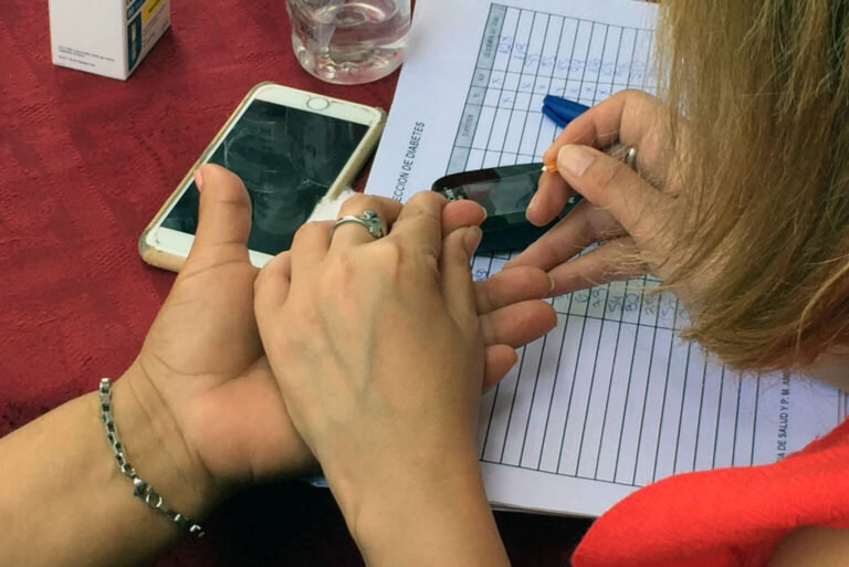 La Municipalidad realizará controles de glicemia gratuitos en la Esquina de los Bancos