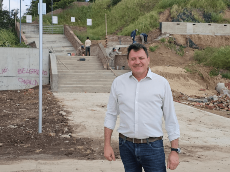 San Lorenzo recupera el Paseo de la Libertad con obras en la barranca del Campo de la Gloria
