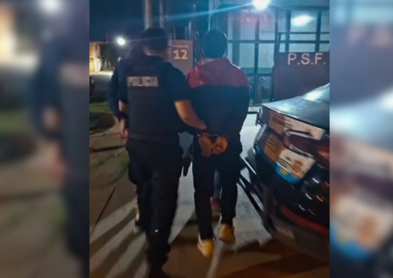 Intentaron robarle al chofer de un Uber que tomaron en San Lorenzo y fueron detenidos en Rosario