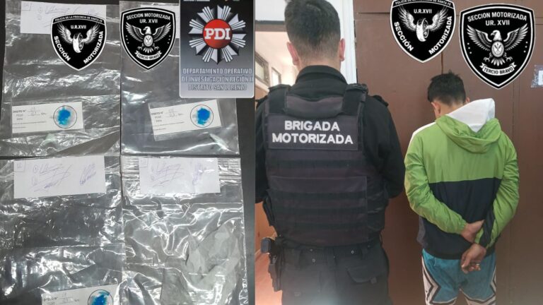 Capitán Bermúdez: Detuvieron a un joven con cocaína que hacía delivery