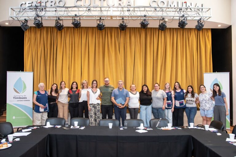 Timbúes fortaleció el acompañamiento educativo: Fiorenza recibió al equipo del Ciclo de Complementación Escolar