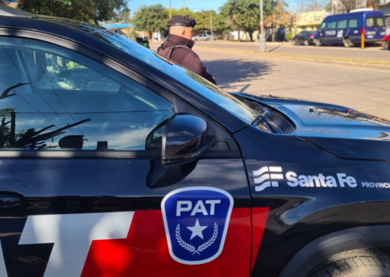 Puerto General San Martín: la Policía secuestró una réplica de arma y aprehendió a un joven