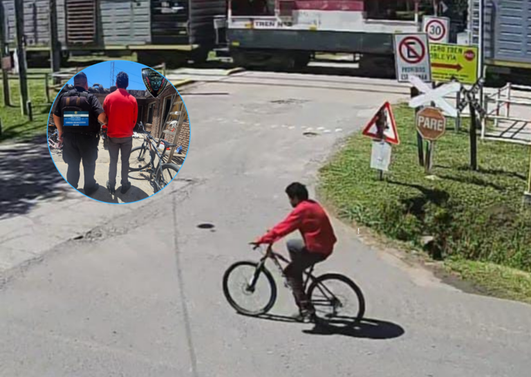 Aprehendieron a un hombre por un presunto delito sexual en la vía pública en Roldán