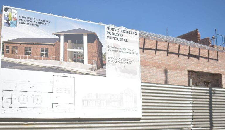 Puerto San Martín suma un nuevo edificio al Centro Cívico