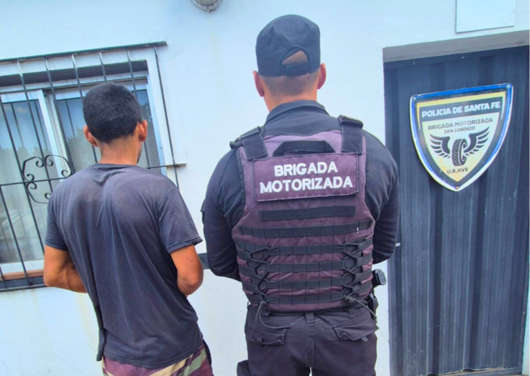 Capturan en Fray Luis Beltrán a un hombre con pedido de captura vigente desde 2017