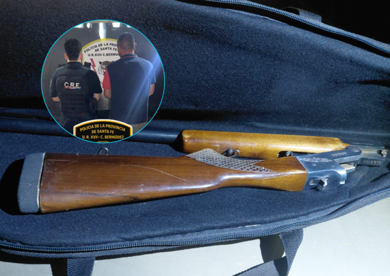 Capitán Bermúdez: una adolescente resultó herida por un disparo y hay un hombre detenido