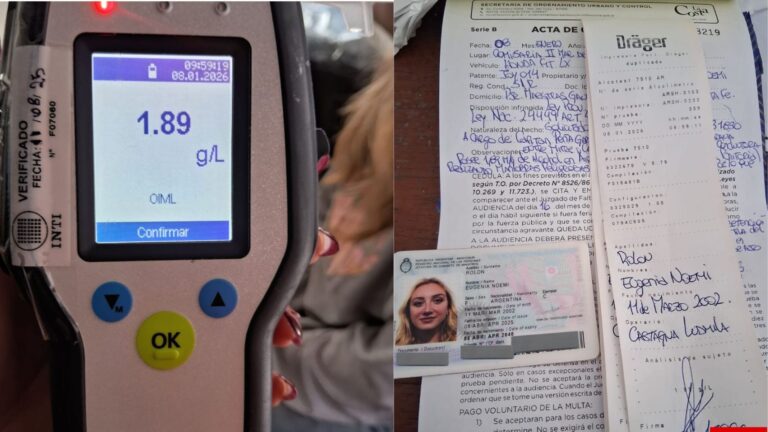 La libertaria sanlorencina Eugenia Rolón tuvo un accidente y dio positivo de alcoholemia