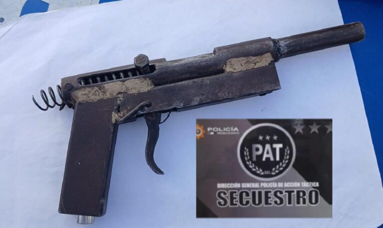 Fray Luis Beltrán: detuvieron a un hombre armado con un revólver casero