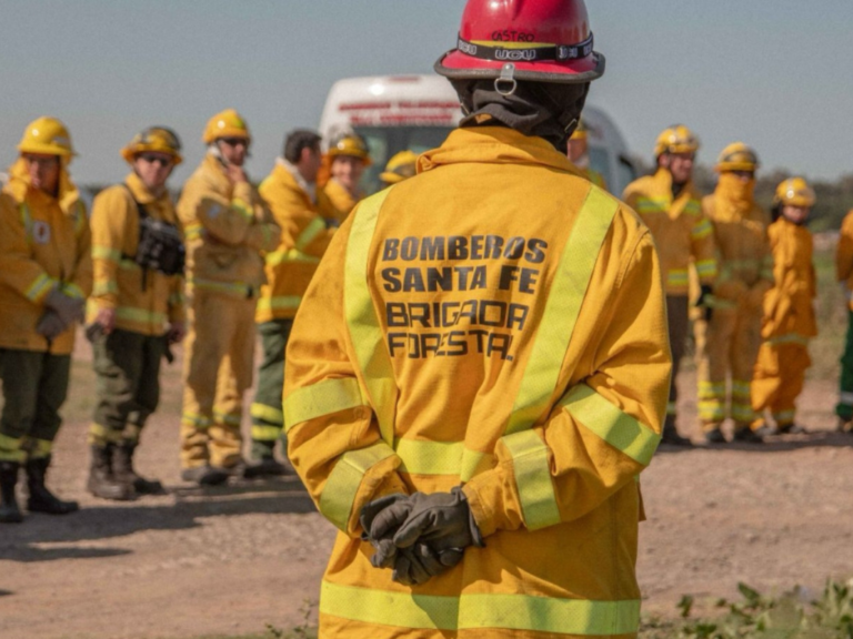 Brigadistas santafesinos viajan al sur para combatir el fuego