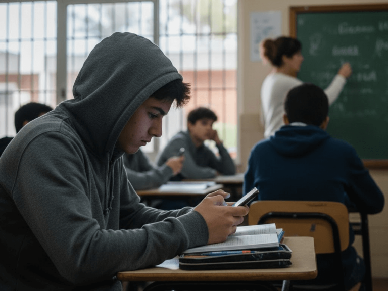 Santa Fe prohibirá los celulares en las escuelas