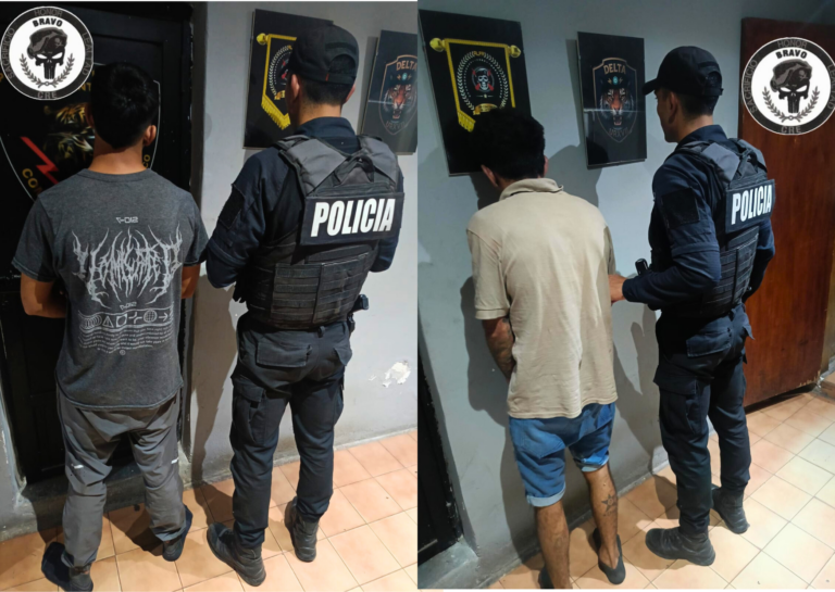 Persecución policial y detenciones en la madrugada: dos jóvenes quedaron presos por resistencia y encubrimiento