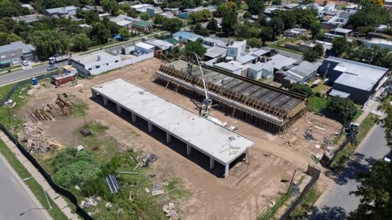 Avanza la construcción de la Escuela Técnica 712 en Timbúes