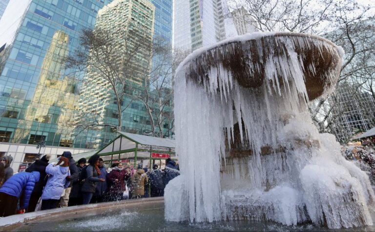 Frío sin precedentes en Estados Unidos: ya son 12 los muertos por la ola polar