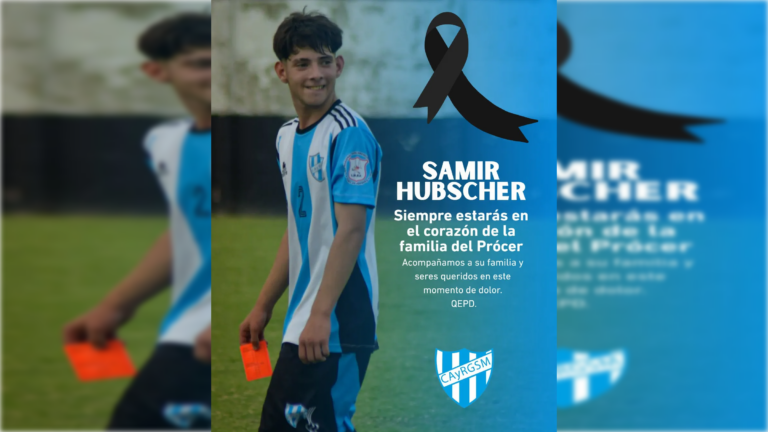 PSM Fútbol de luto:  despiden a Samir Hubscher, ex jugador puertense