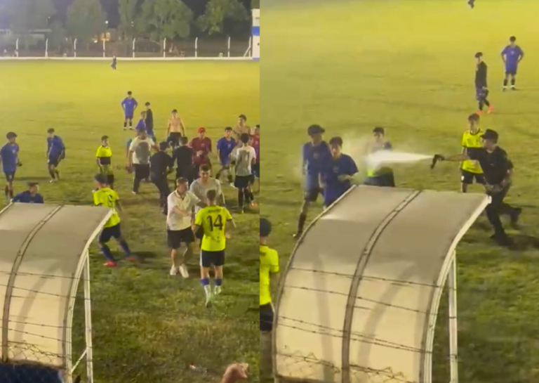 Grave denuncia en un partido infantil en San Genaro