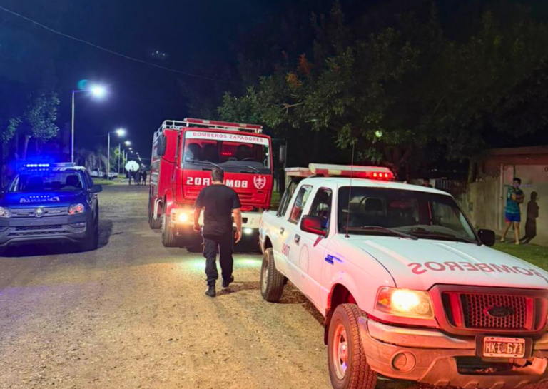 Principio de incendio en un galpón industrial de Ricardone fue controlado durante la madrugada