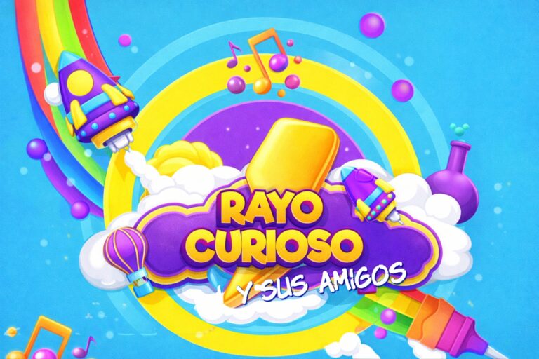 Lanzan “Rayo Curioso y sus amigos”, un nuevo canal infantil que apuesta al aprendizaje a través del juego