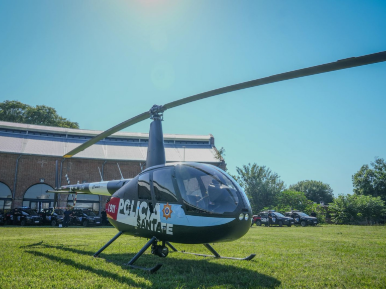 La Policía de Santa Fe recupera el control del aire para vigilar Rosario