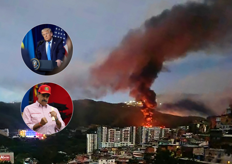 Estados Unidos lanzó un ataque a gran escala contra objetivos militares en Venezuela y confirmó la captura de Nicolás Maduro