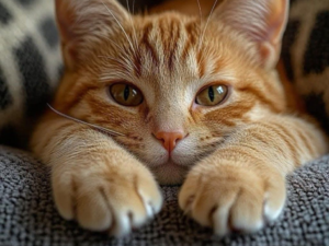 Infografía por el 20 de febrero día del gato con curiosidades sobre su comportamiento.