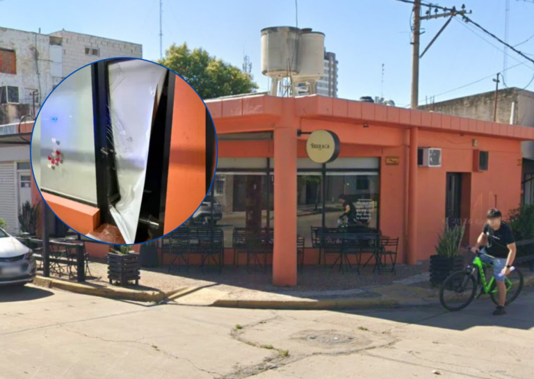 Robo bajo la modalidad “escruche” en una cafetería de San Lorenzo: rompieron la vidriera y se llevaron dinero