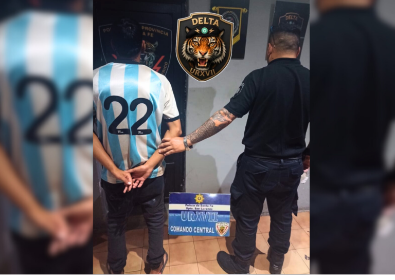 Saltó el cerco de una iglesia céntrica y fue aprehendido por la Policía