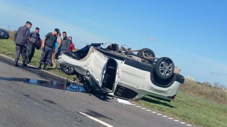 Identificaron al conductor de la Fiat Toro que falleció en el accidente en Oliveros