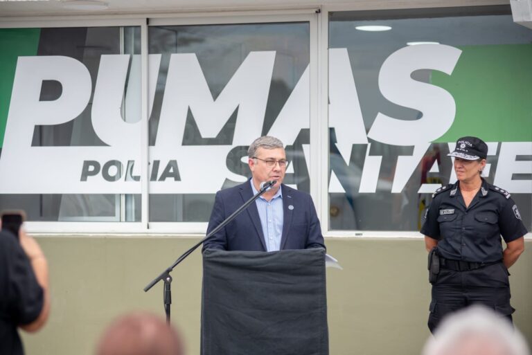 Timbúes: Fiorenza inauguró un Puesto de Seguridad y Sede Operativa de la Dirección General de Seguridad Rural “Los Pumas”