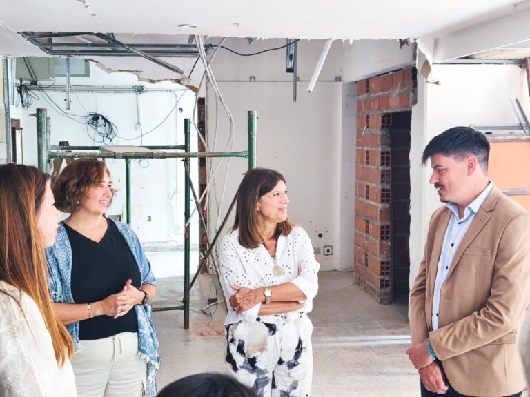 Autoridades provinciales recorrieron los avances de la nueva guardia del Hospital Granaderos a Caballo