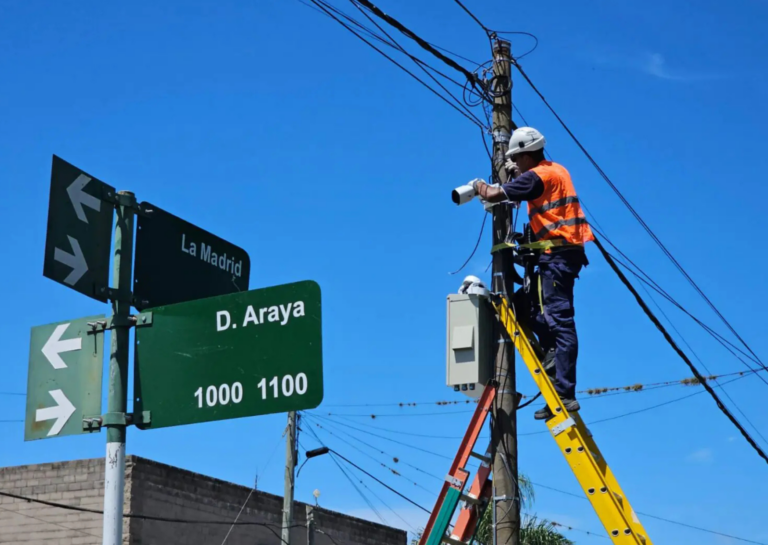 Está instalado el 90% del sistema de cámaras con Inteligencia Artificial