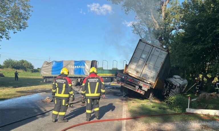 Falleció el segundo camionero involucrado en el choque frontal en la ruta 33, en Zavalla