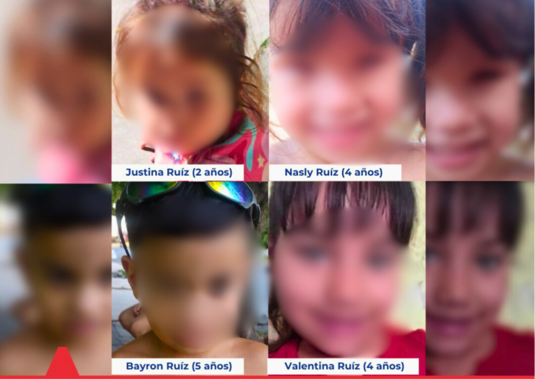 Aparecieron los cuatro niños buscados en San Lorenzo: fueron restituidos y están en buen estado de salud