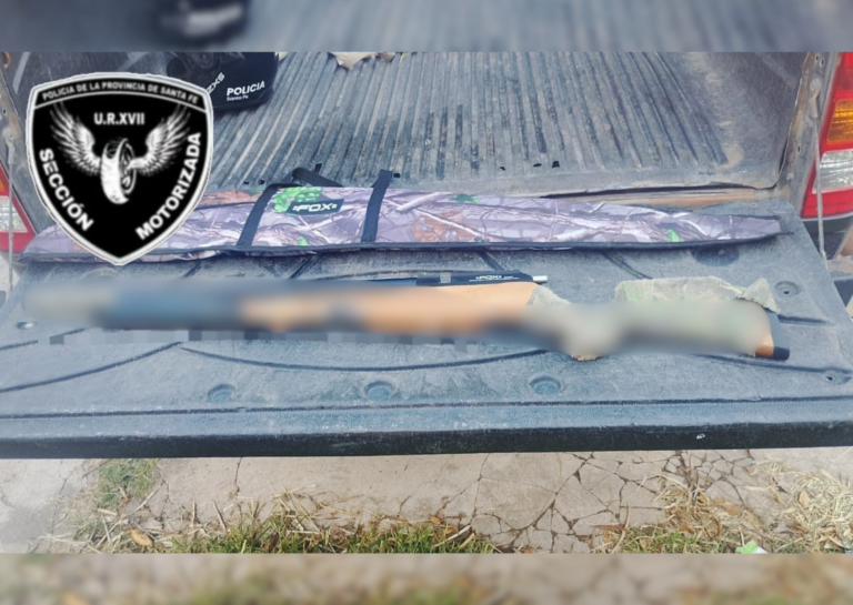 San Lorenzo: detuvieron a un hombre por amenazas tras efectuar disparos y generar pánico en un barrio