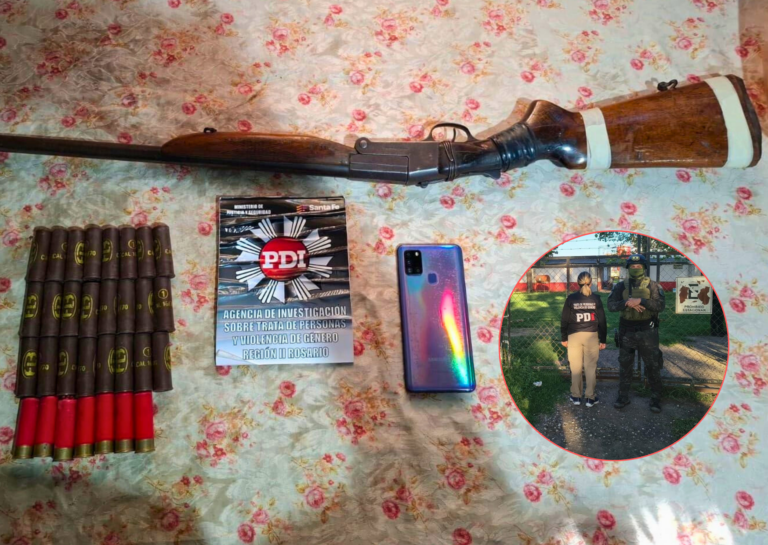 San Lorenzo: detuvieron a un hombre por violencia de género y le secuestraron un arma de fuego