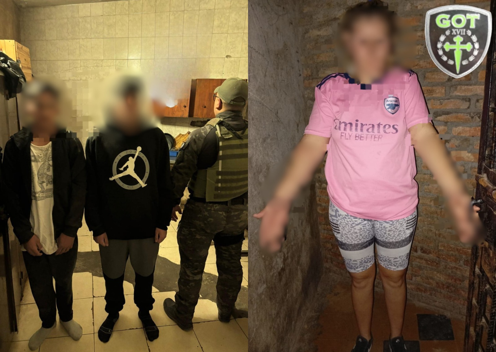 Persecución de alto voltaje en Fray Luis Beltrán: tres aprehendidos tras atacar a tiros de piedra a un patrullero