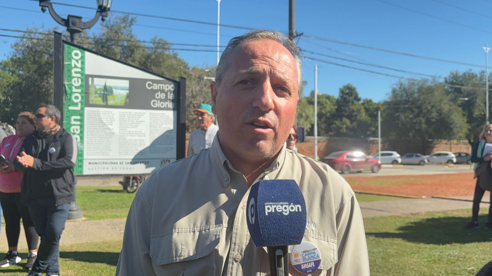 SOEPU acompañó a los docentes en la Carpa Blanca y alertó sobre la crisis industrial en Pampa Energía