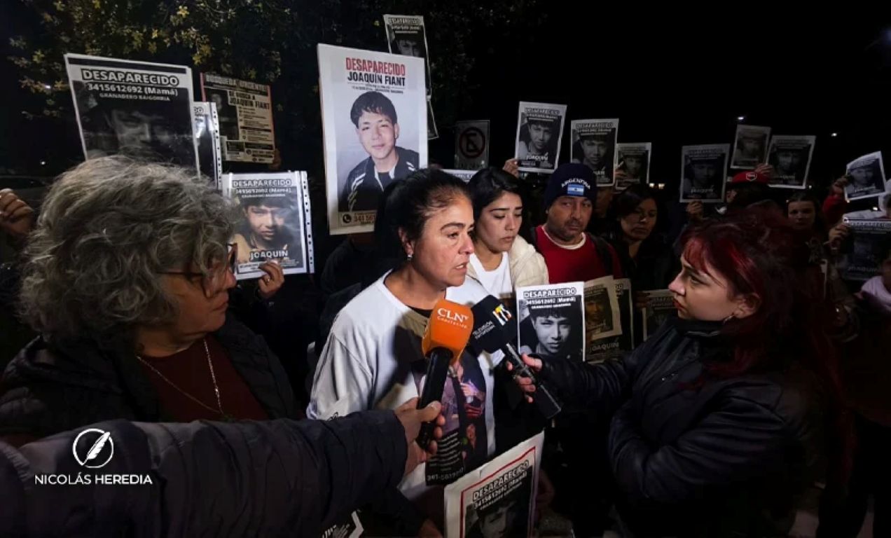 Continúan las marchas para reclamar la aparición de Joaquín Fiant