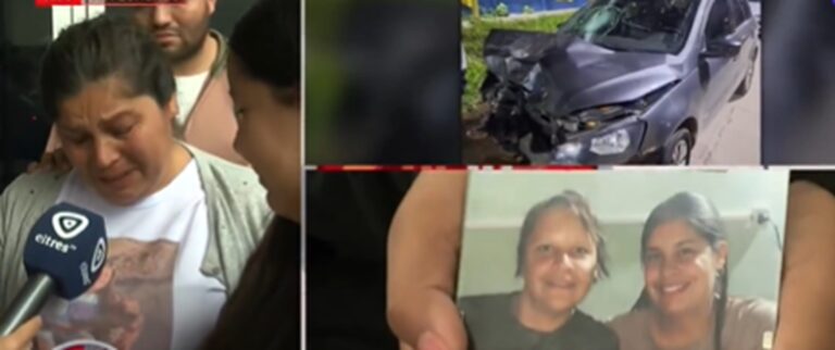 Desgarrador reclamo de la familia de las dos jóvenes muertas tras ser embestidas por un conductor borracho