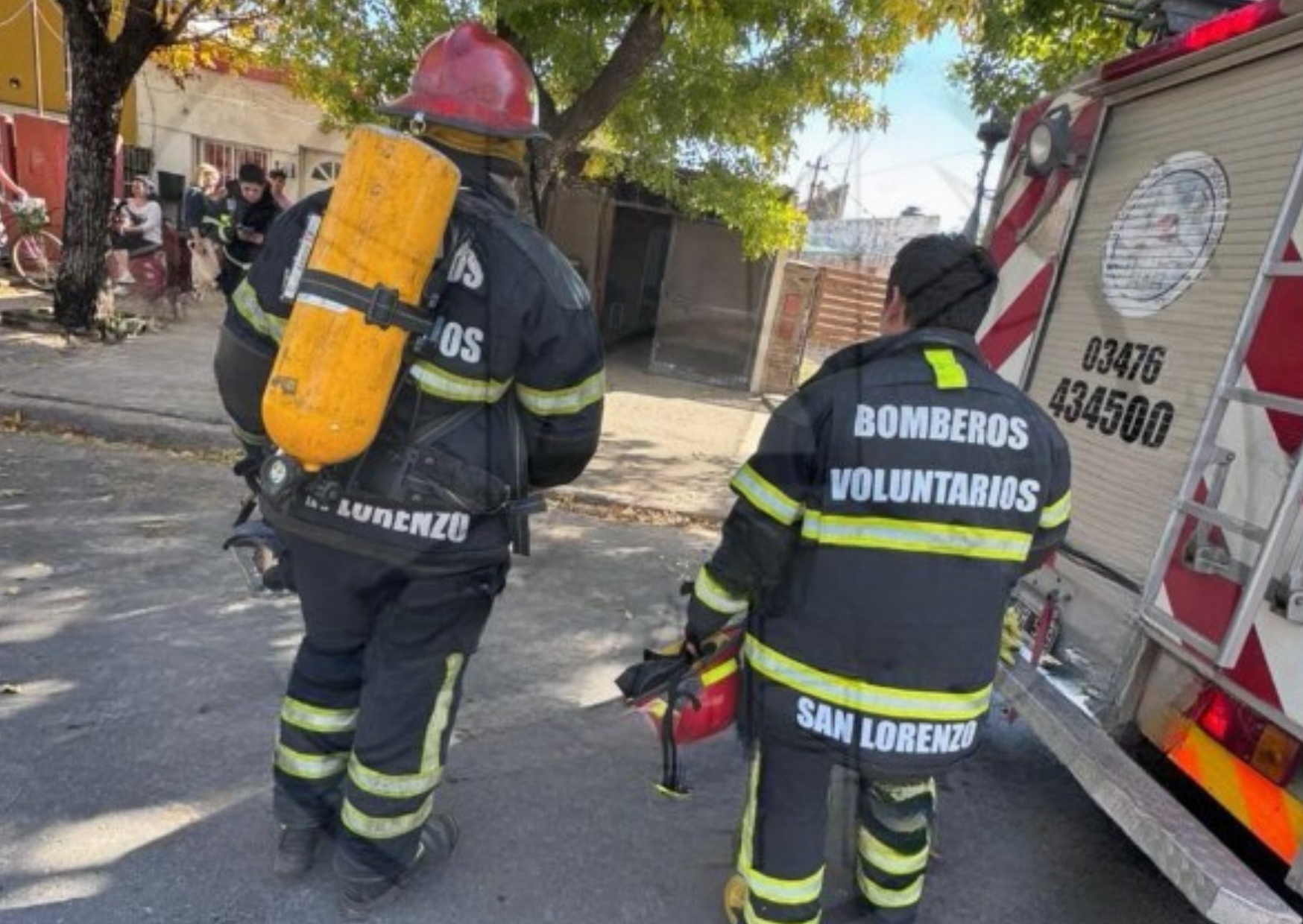 Rápida intervención evitó daños mayores en un incendio domiciliario en Puerto San Martín
