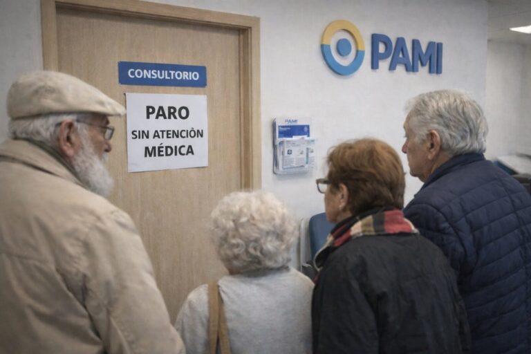 Médicos del PAMI van a un paro de 72 horas: denuncian recortes de más del 50% en sus ingresos y coseguros para jubilados
