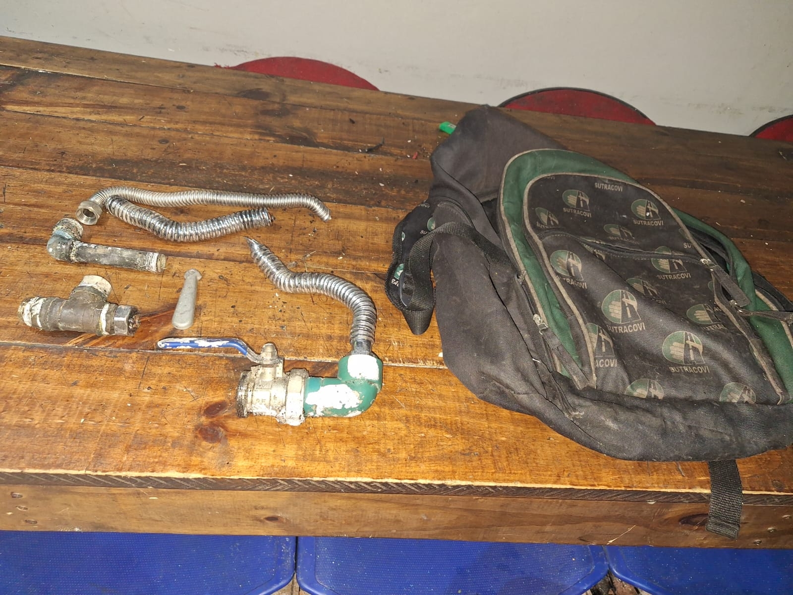 Aprehenden a un hombre en San Lorenzo con materiales de dudosa procedencia