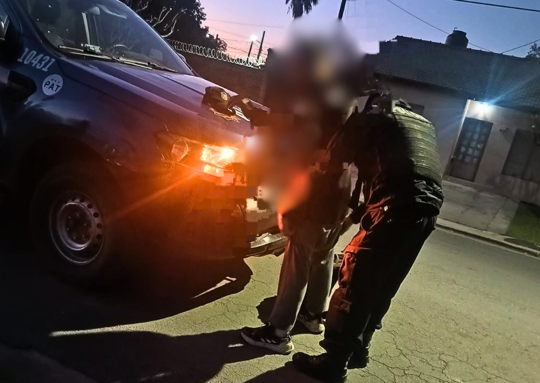 Operativo de saturación en San Lorenzo: fuerte despliegue policial y dos detenidos por microtráfico