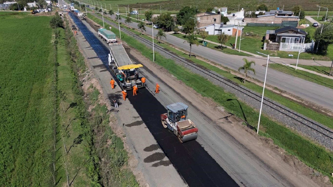 Avanzan las obras en la Ruta 11: los trabajos en Timbúes seguirán durante el fin de semana