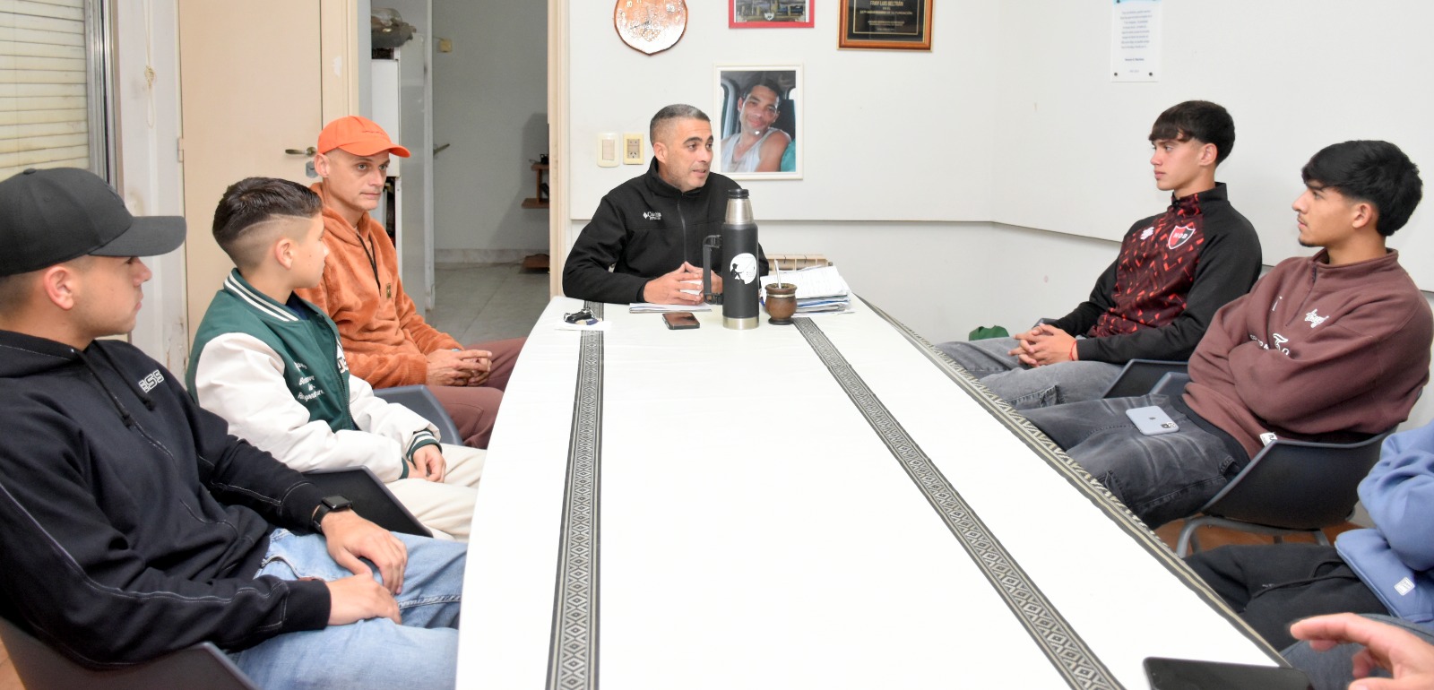 Fray Luis Beltrán: Cominelli reconoció a futbolistas destacados de la ciudad