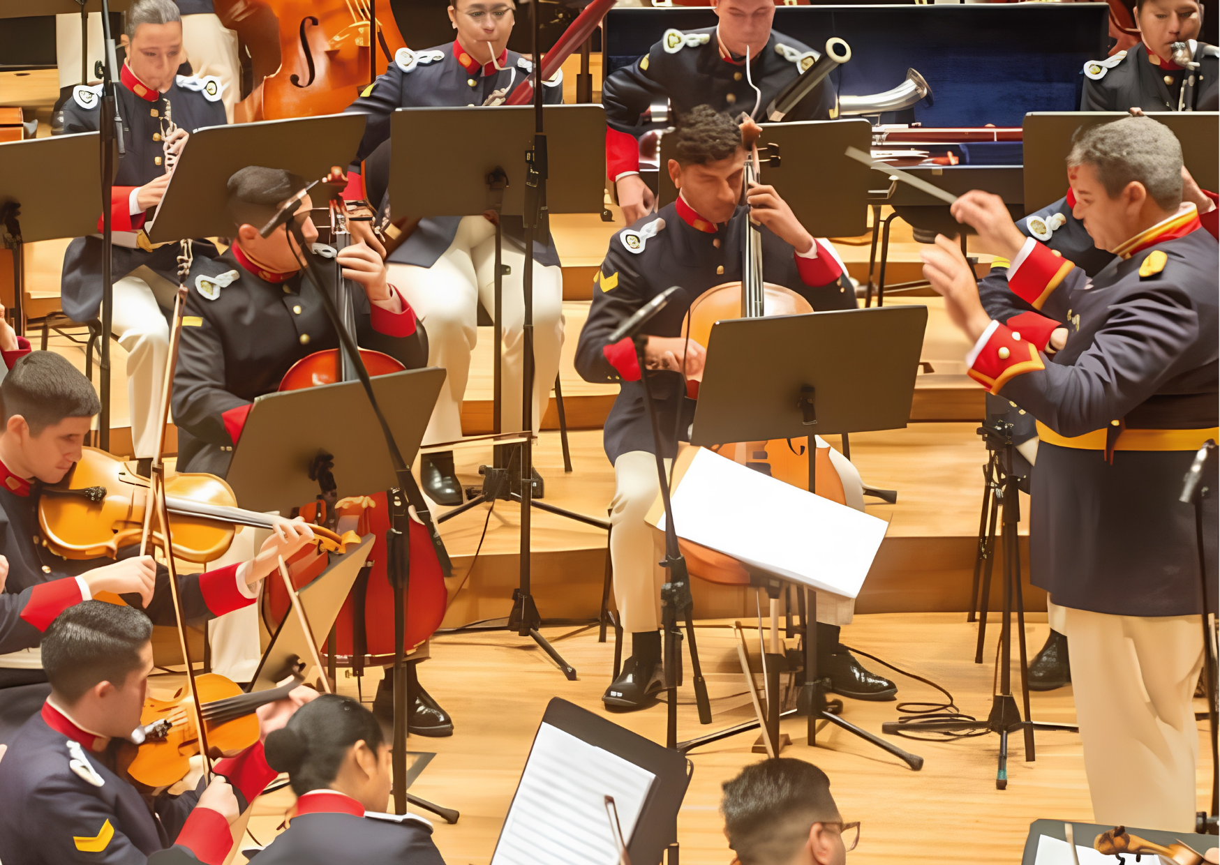 La Agrupación Sinfónica del Ejército llega a Puerto General San Martín con un concierto gratuito