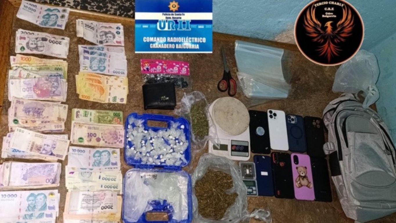 Vendía drogas en un kiosco de Granadero Baigorria y ya tenía tobillera electrónica