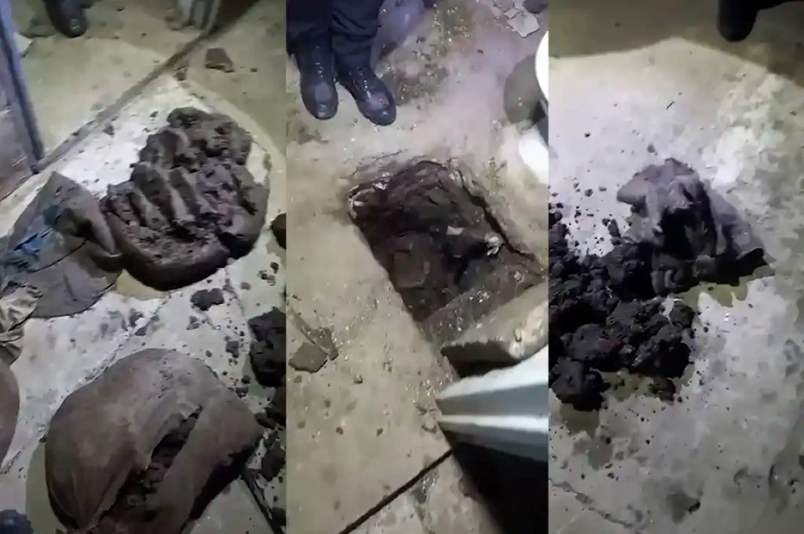 Hallaron un túnel en un baño del pabellón de alto perfil en Piñero: detectaron “un socavón de 70 centímetros”