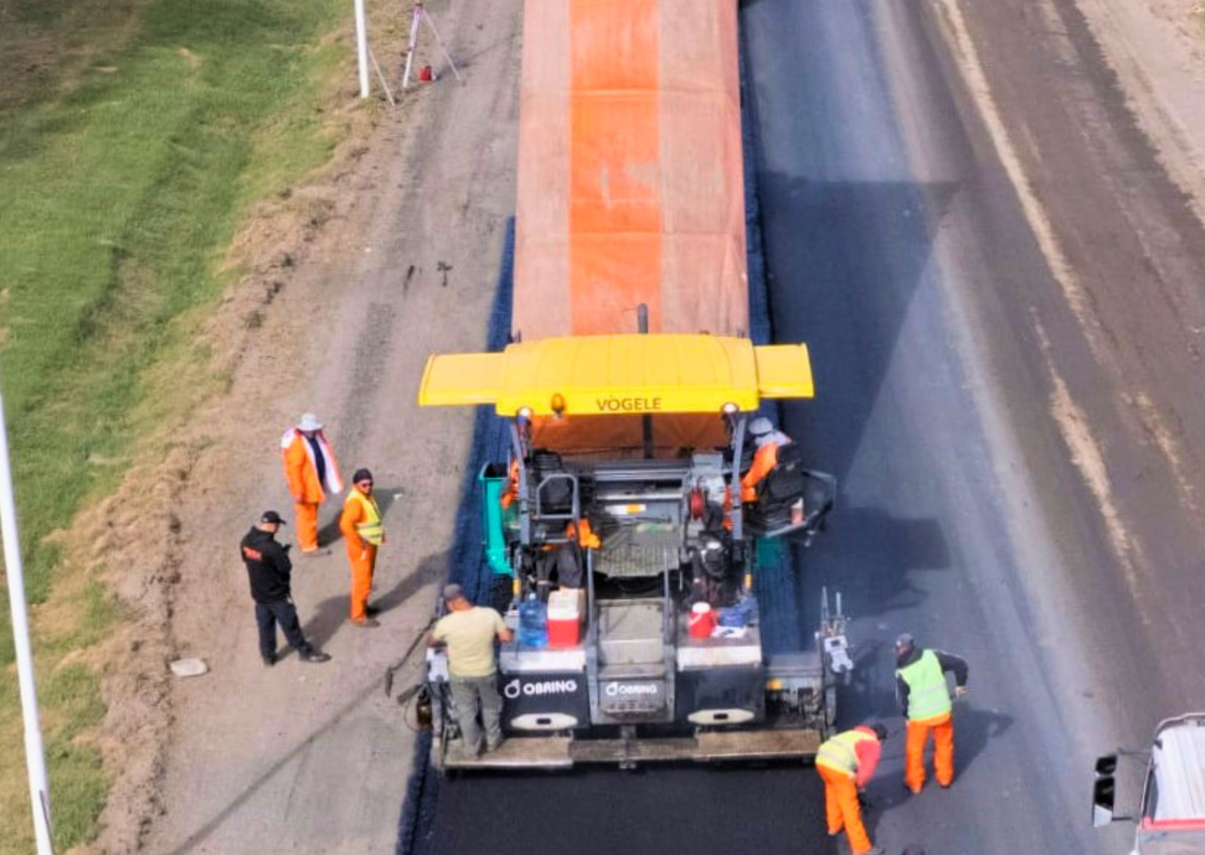 Esta semana finalizan las obras sobre RN 11 en Timbúes