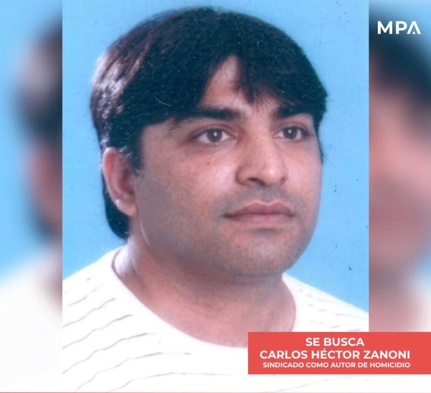Ofrecen millonaria recompensa a quien aporte datos de un hombre acusado de homicidio en Puerto San Martín